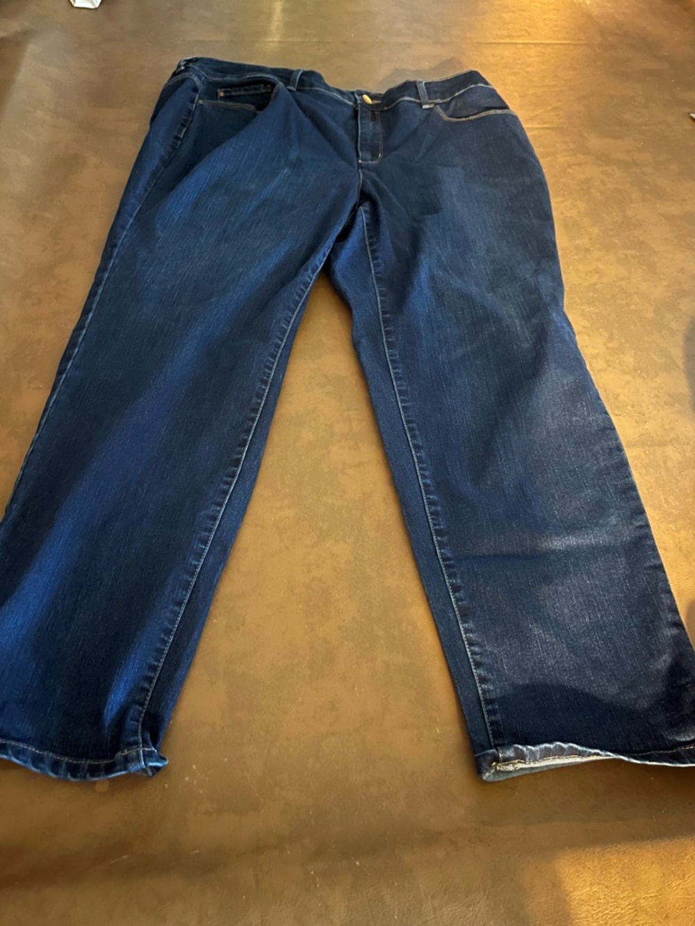 Charter Club woman's  Dark Blue boyfriend Jeans